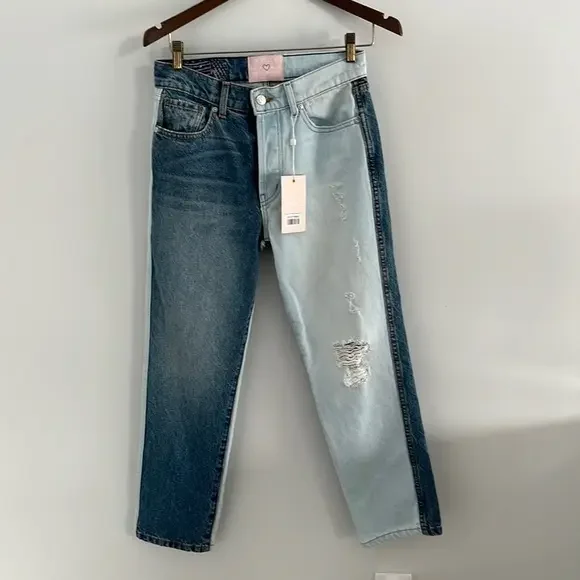 Revice dream fit blue division colored jeans new with tags - Picture 1 of 6